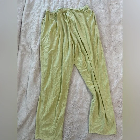 Free People Women’s Lime lounge pants with pockets - Picture 6 of 6